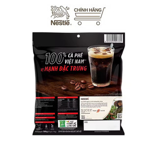 [HN Date 5/2025] NESCAFÉ hòa tan - Cà phê Việt Đen đá (35gói x 16g)