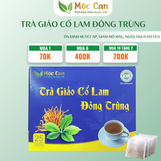 Trà Giảo Cổ Lam Mộc Can Đông trùng hạ và ổn định huyết áp, giảm mỡ máu, ngăn xơ vữa mạch máu