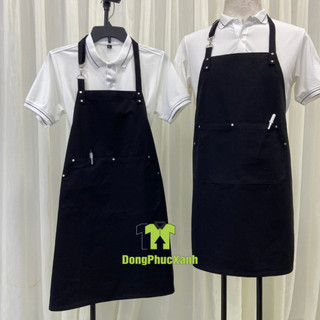 Tạp dề pha chế cao cấp Tạp dề phục vụ đẹp nam nữ tạp dề pha chế tạp dề phục vụ cao cấp
