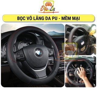 Bọc Vô Lăng Da PU Cao Cấp - Da Mềm Mại Chắc Tay Khi Đánh Lái