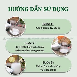 Bột sắn dây nguyên chất 100g (Thanh nhiệt, giải khát)