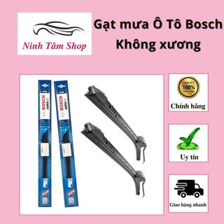 Gạt mưa Ô Tô Bosch Không xương ( mềm ) vỏ xanh dương