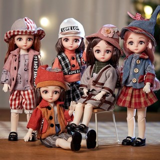 BÚP BÊ BJD 12 CUNG HOÀNG ĐẠO 30CM BIẾT NHẮM MẮT 13 KHỚP LINH HOẠT