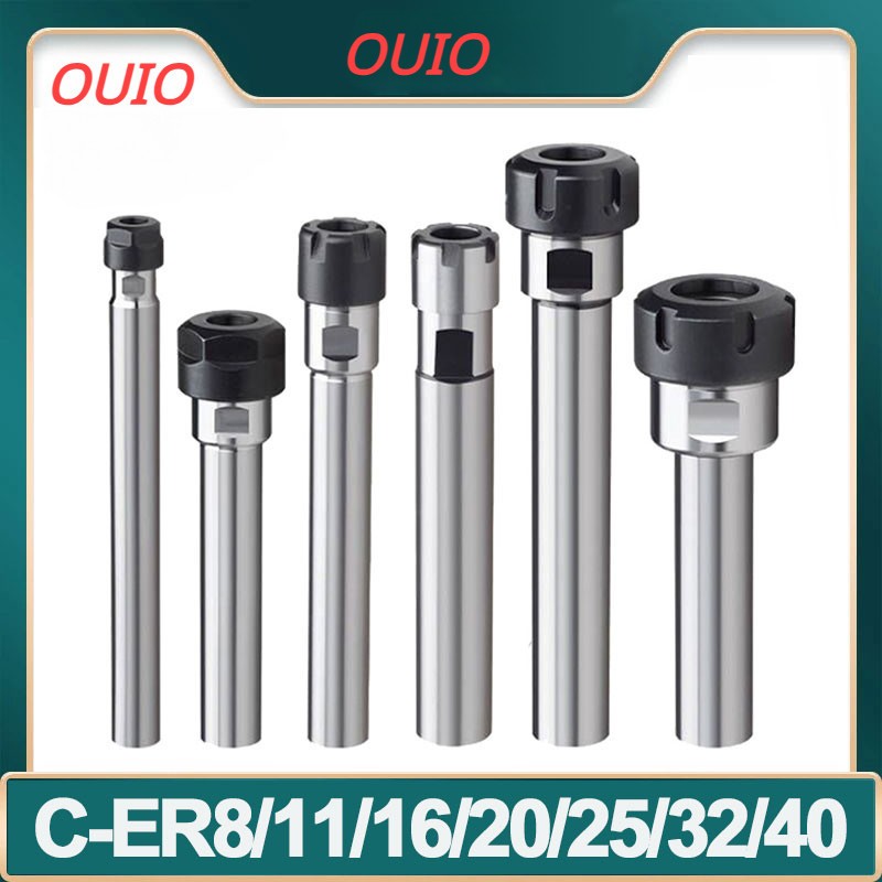 Cán nối gắn collet er, đầu nối dao, cán kẹp dao phay,cán dao trụ nối gắn collet ER20,ER25,ER32