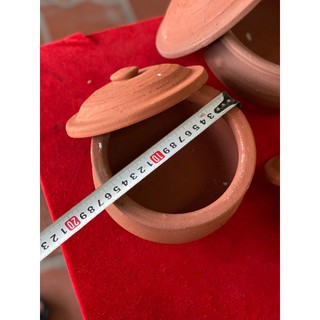 Niêu đất kho cá, nồi đất, thố đất nấu cơm đủ size loại dày không tráng men