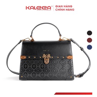 Kaleea - Túi Xách Nữ Thiết Kế Hoa Văn Sang Trọng, Cổ Điển - TX13