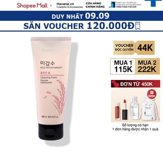 Sữa rửa mặt the face shop gạo rice water rice 100ml - 150ml - 300ml