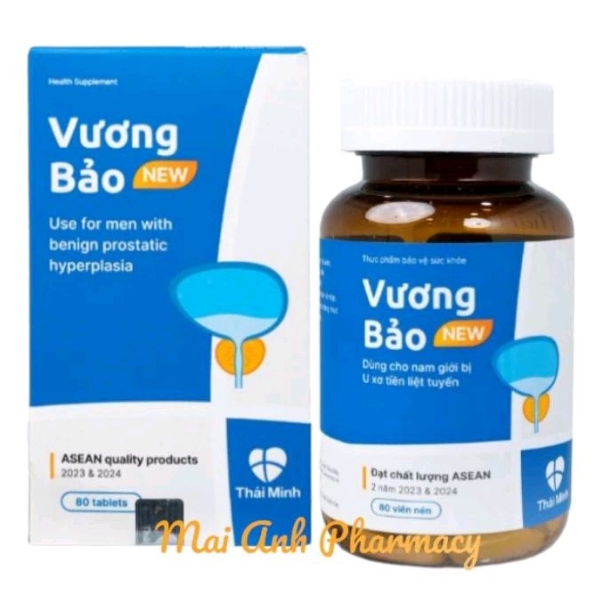 Vương Bảo Lọ 80 viên mẫu mới hỗ trợ giảm tiểu đêm