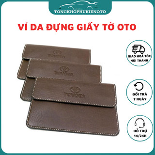 Ví đựng giấy tờ xe ô tô bằng da cao cấp có đủ các hãng