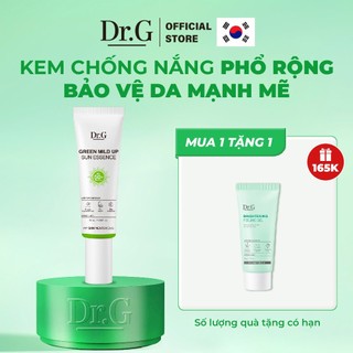 Kem Chống Nắng Dr.G Green Mild Up Sun Essence SPF50+ PA++++ 50ml Dành Cho Da Khô, Da Đang Treatment