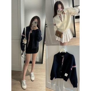 Ao len cadigan thom.e brown siêu xinh cực hot mẫu mới 2025 TĐ33 zxcv