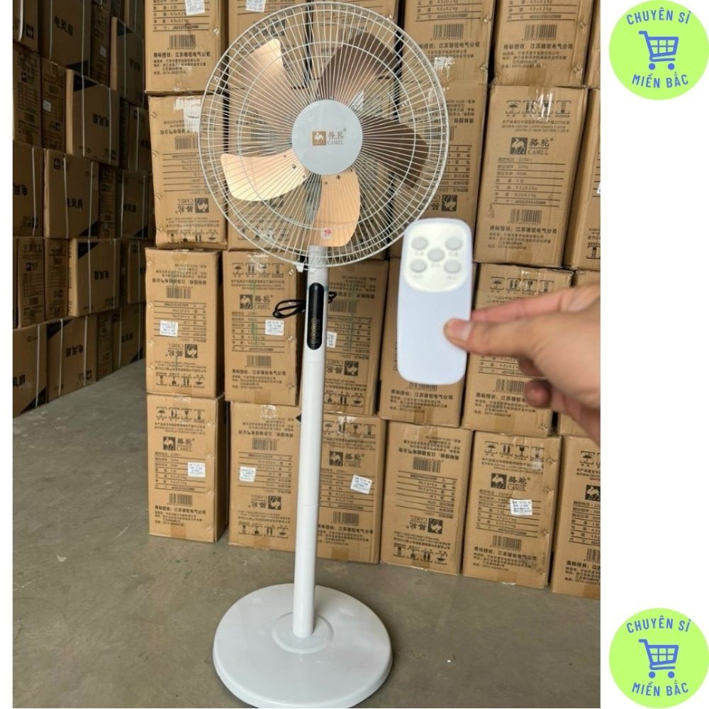Quạt Cây Đứng Camel 5 Cánh FS-350 Điều Khiển- Bảo hành 12 tháng