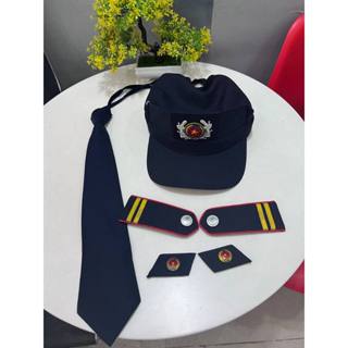 Combo Phụ Kiện Đồ Bảo Vệ Giá Rẻ (Cầu Vai, Cà Vạt, Ve Áo, Nón Bảo Vệ) - Hình thật, có sẵn.