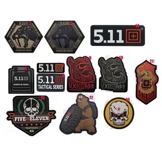 Miếng dán áo, balo velcro - Patch vải cao su (Combo tự chọn)