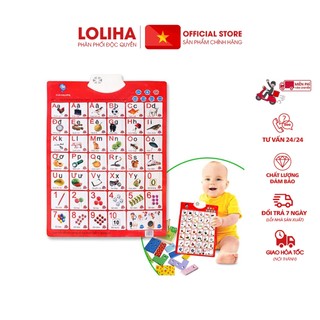 ⛔FLASHSALE⛔ Bảng học chữ cái điện tử 2 mặt cho bé