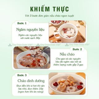 Khiếm thực khô 1kg, hạt khiếm thật, hỗ trợ xương khớp, bổ thận tráng dương, tăng cường sinh lý