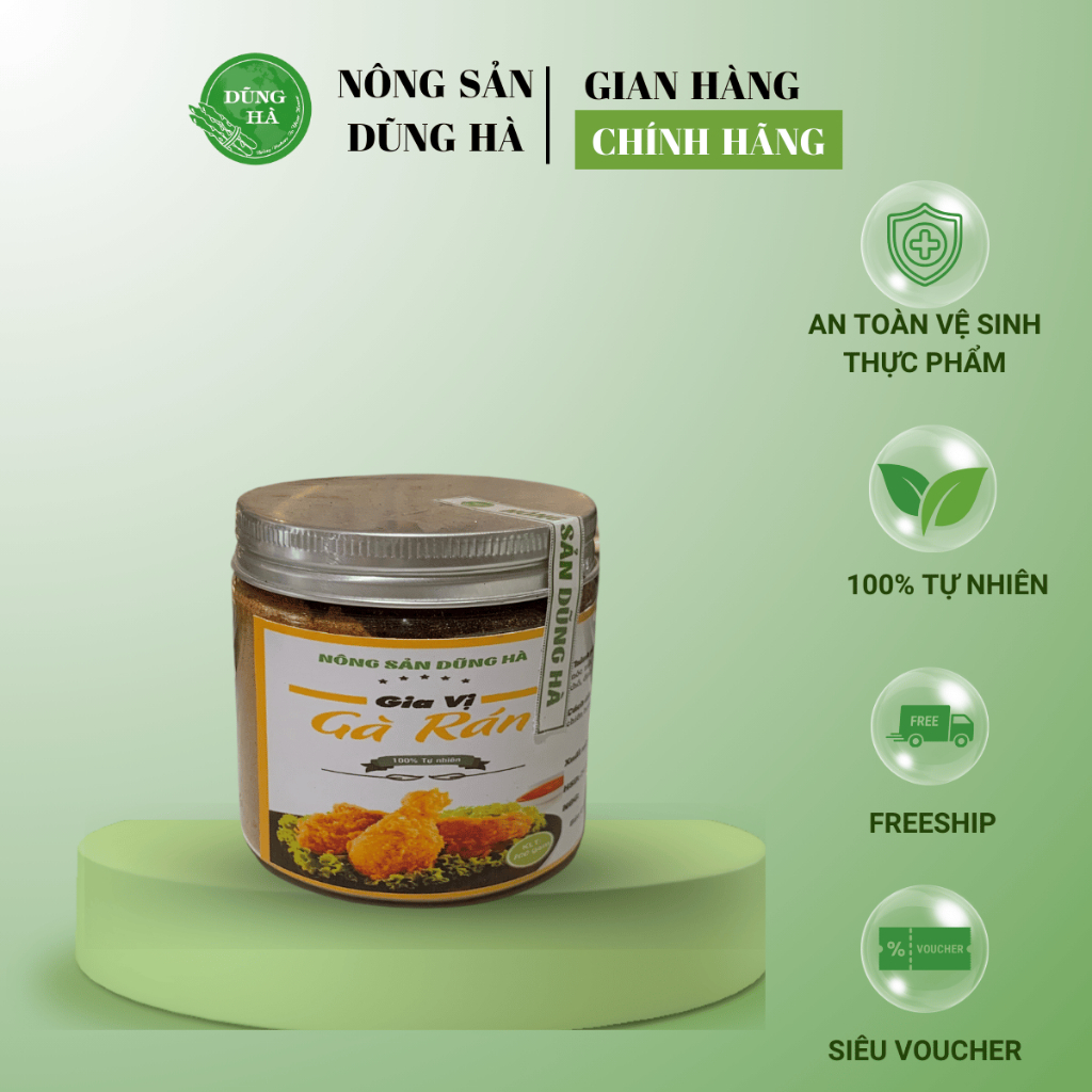 BỘT GIA VỊ GÀ RÁN - Tẩm ướp món gà rán ngon như ngoài hàng