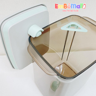 [tặng kèm sticker ] Hộp trữ sữa bột / Hộp đựng sữa bột  ANKOU chống ẩm, hút chân không an toàn cho bé - 2300ml