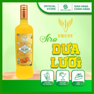 [Siro Cao Cấp] Frusy 750ml - Chai Sành