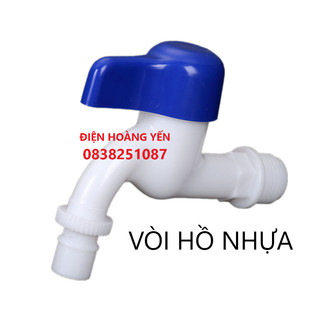 Vòi nước vòi hồ nhựa phi 21mm 27mm