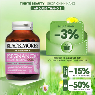 Viên uống vitamin tổng hợp cho bà bầu và sau sinh Blackmores Pregnancy Breast-Feeding Gold 60 viên