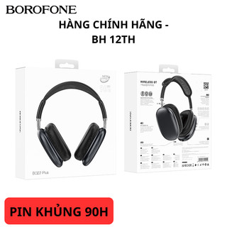 ✅pin khủng 90h✅tai nghe chụp tai bluetooth có mic borofone bo22, plus, tai nghe blt có dây âm thanh