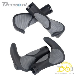 Tay nắm cao su xe đạp chống mỏi DEEMOUNT / MEROCA - Tặng kèm 2 lục giác