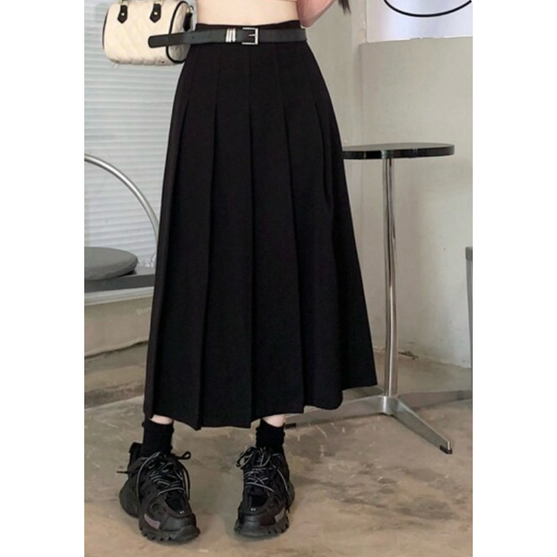 BIG SIZE HCM - CHÂN VÁY DÀI BIGSIZE CHÂN VÁY XẾP LI DÀI BIGSIZE dài hơn 85cm, chân váy tennis dài bi