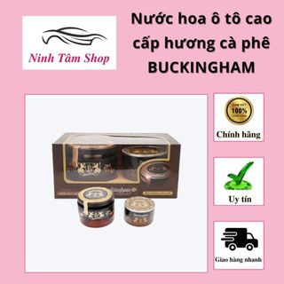 Nước hoa ô tô cao cấp hương cà phê BUCKINGHAM nhập khẩu từ HÀN QUỐC