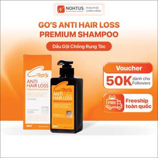 [Hàn Quốc] Go's Anti Hair Loss Premium Shampoo - Dầu Gội Chống Rụng Tóc 500ml