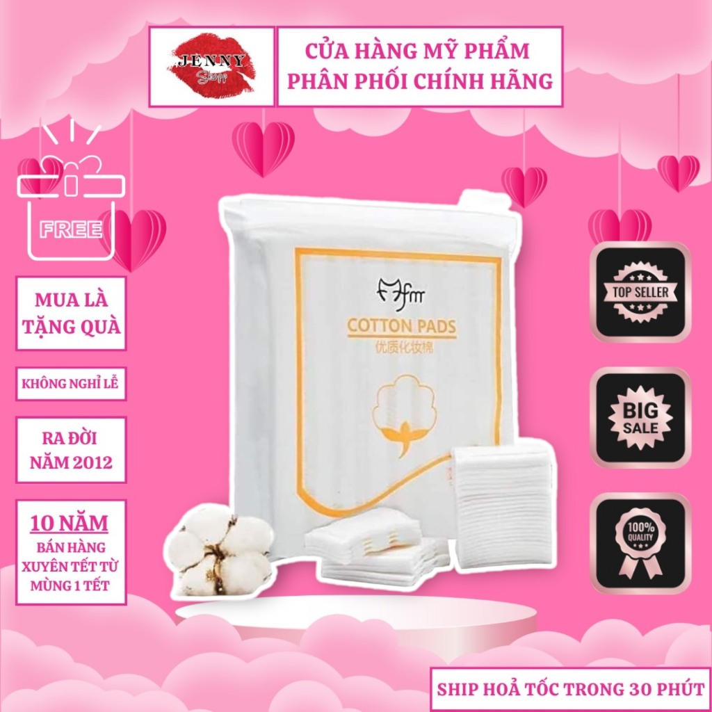 Bông Tẩy Trang Nội Địa Trung Túi 222 Miếng