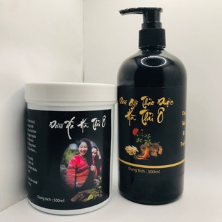 [ CỰC ĐẶC - CỰC THƠM] Cặp Hà thủ ô thảo dược, dầu gội 500ml và xả 500ml