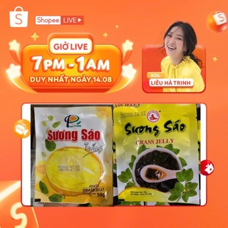 Bột sương sáo, bột làm thạch Tuấn Phương gói 50g