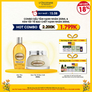 Kem Tẩy Tế Bào Chết Toàn Thân Hạnh Nhân L'Occitane Almond Delicious Paste 200ml