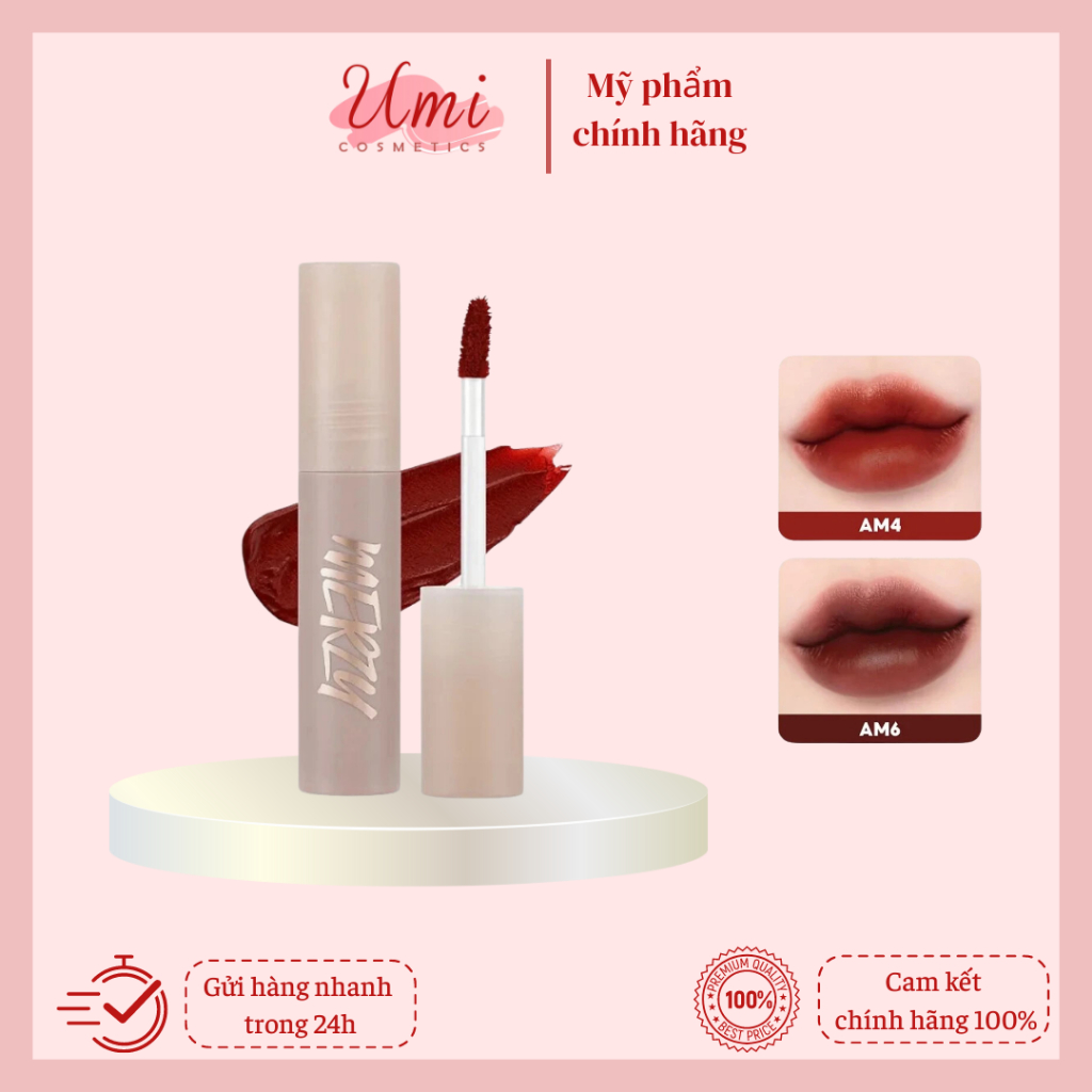 Son Merzy Academia Mellow Tint, Son Merzy Academia Cotton Lipstick