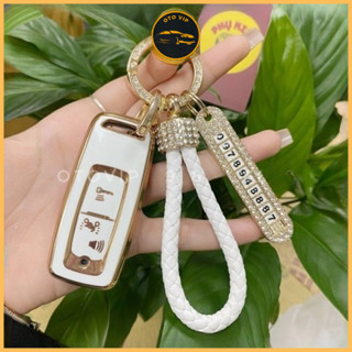 Ốp TPU 2 nút nhỏ bảo vệ chìa khóa xe máy Smartkey Honda 2022 Vision, SH Mode, Air Blade, Lead,....