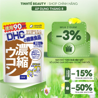 Viên Uống DHC Concentrated Turmeric (Chiết Xuất Từ Nghệ) 15 ngày/30 ngày/90 ngày