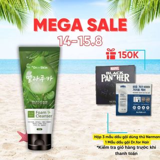 Sữa rửa mặt nam 30Shine phân phối chính hãng Skin&dr Tràm trà cho da mụn,da dầu,dưỡng ẩm 100g