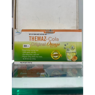 Bột sủi thanh nhiệt giải độc gan Themaz Cola Original - 30 gói