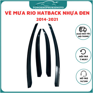 Vè che mưa xe kia rio 2014 - 2021 sedan và hatchback nhựa đen hàn quốc