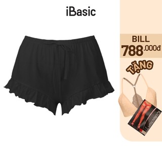 Quần mặc nhà ruffle short ibasic homy043b
