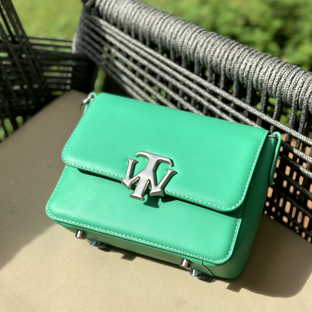 Túi Xách Nữ WT Leather The First Mini Bag Da Bò Thật Màu Mint, Spring Green, Bubble Gum