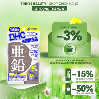 Viên uống Bổ sung Kẽm DHC Zinc 15 Ngày (15 Viên)