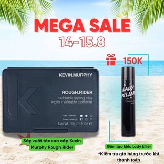 Sáp vuốt tóc nam Kevin Murphy Rough Rider không bóng giữ nếp tóc suốt 24h - 30Shine phân phối chính hãng