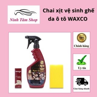 Chai xịt vệ sinh ghế da ô tô WAXCO 600ml