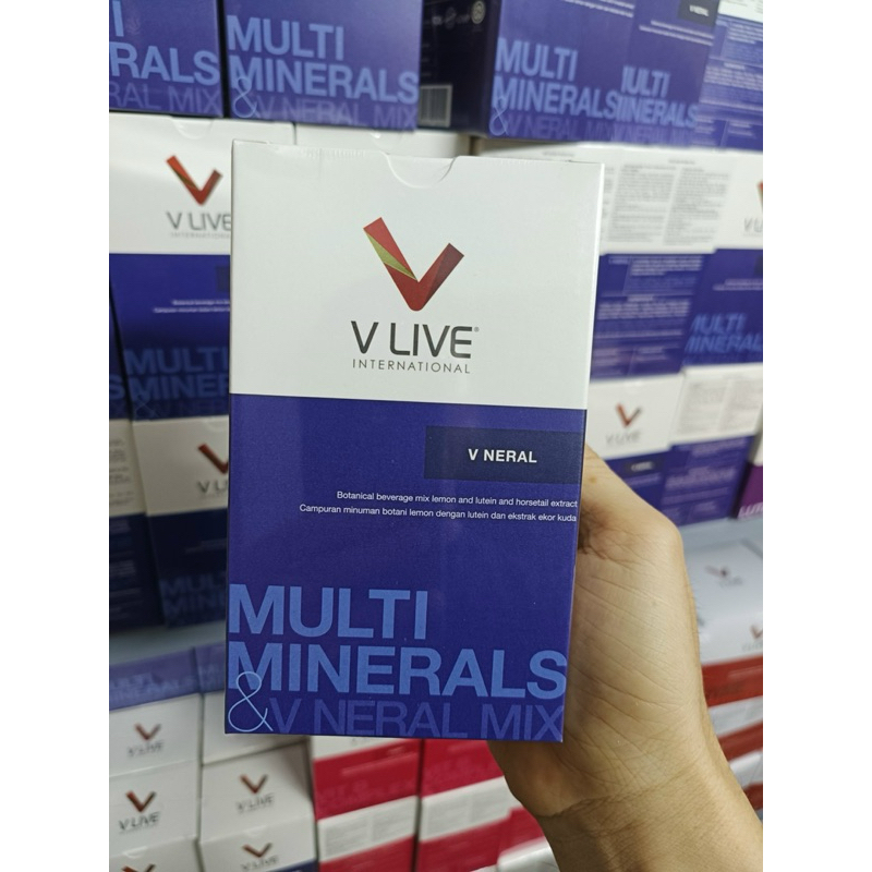 Vneral Vlive - Bộ 3 Vlive V-NEREL giúp trẻ hóa tế bào và đẹp da.