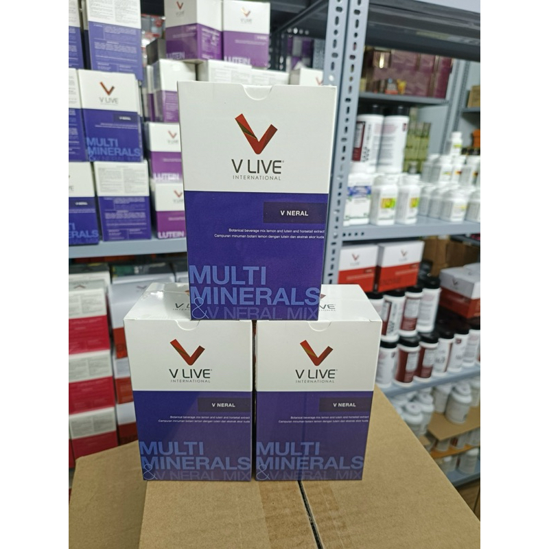 Vneral Vlive - Bộ 3 Vlive V-NEREL giúp trẻ hóa tế bào và đẹp da.