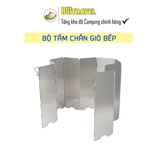 Bộ Tấm Chắn Gió Bếp Gas Mini Cắm Trại Ngoài Trời