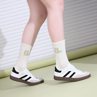 Giày Thể Thao Nữ MWC A171 - Sneaker Nữ Phối Hai Sọc Màu Phong Cách Đơn Giản Năng Động