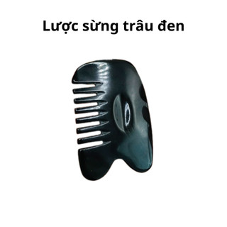 [LƯỢC SỪNG TRÂU CAO CẤP] Lược sừng thật trâu thật 100%, lưu thông khí huyết, cải thiện đau đầu